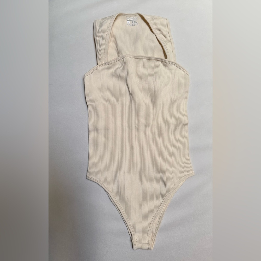 Ribbed Bodysuit Size Small New Without Tag